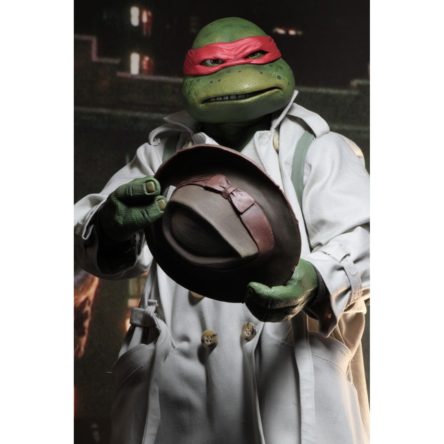 RAPHAEL COSTUMED VERSION SCALE ACTION FIGURA 42 CM TEENAGE MUTANT NINJA TURTLES: 1990 MOVIE RE-RUN