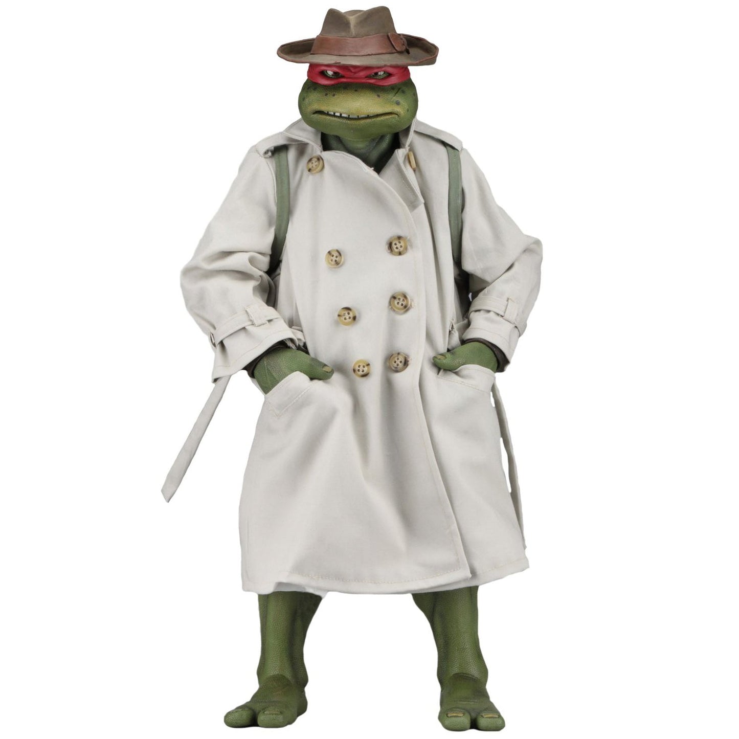 RAPHAEL COSTUMED VERSION SCALE ACTION FIGURA 42 CM TEENAGE MUTANT NINJA TURTLES: 1990 MOVIE RE-RUN