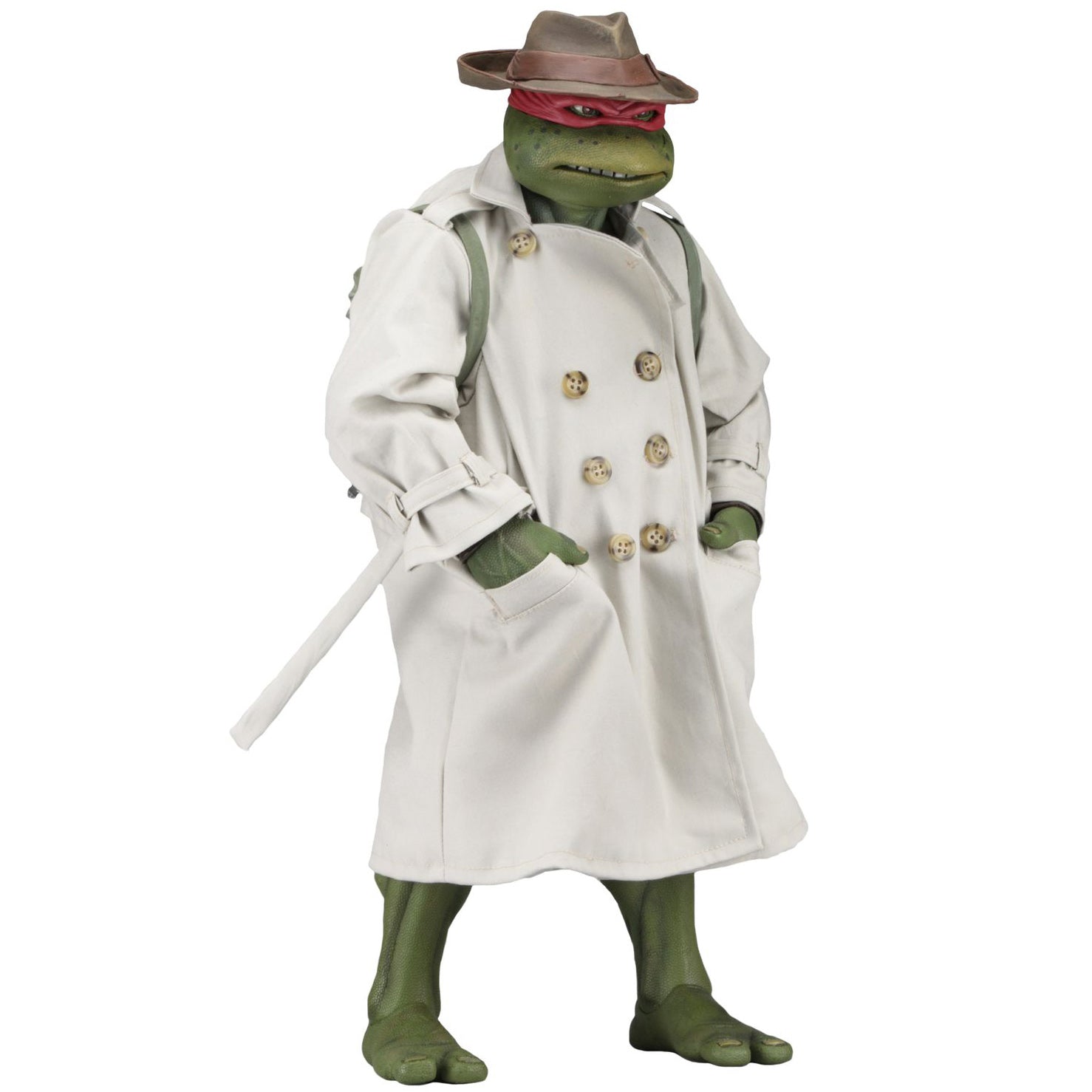 RAPHAEL COSTUMED VERSION SCALE ACTION FIGURA 42 CM TEENAGE MUTANT NINJA TURTLES: 1990 MOVIE RE-RUN