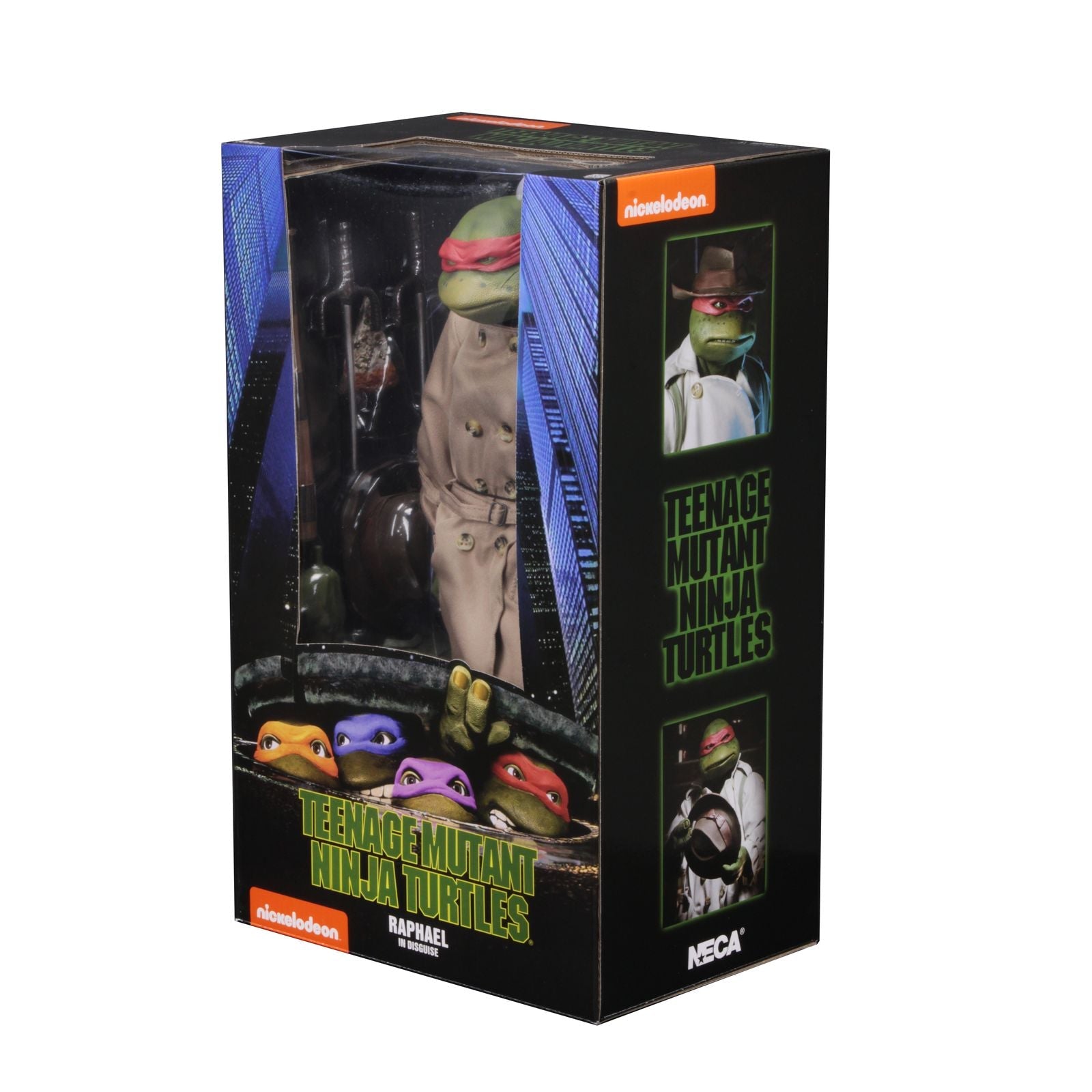 RAPHAEL COSTUMED VERSION SCALE ACTION FIGURA 42 CM TEENAGE MUTANT NINJA TURTLES: 1990 MOVIE RE-RUN