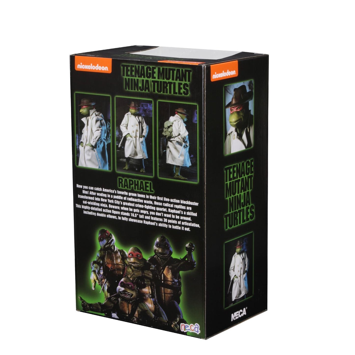 RAPHAEL COSTUMED VERSION SCALE ACTION FIGURA 42 CM TEENAGE MUTANT NINJA TURTLES: 1990 MOVIE RE-RUN