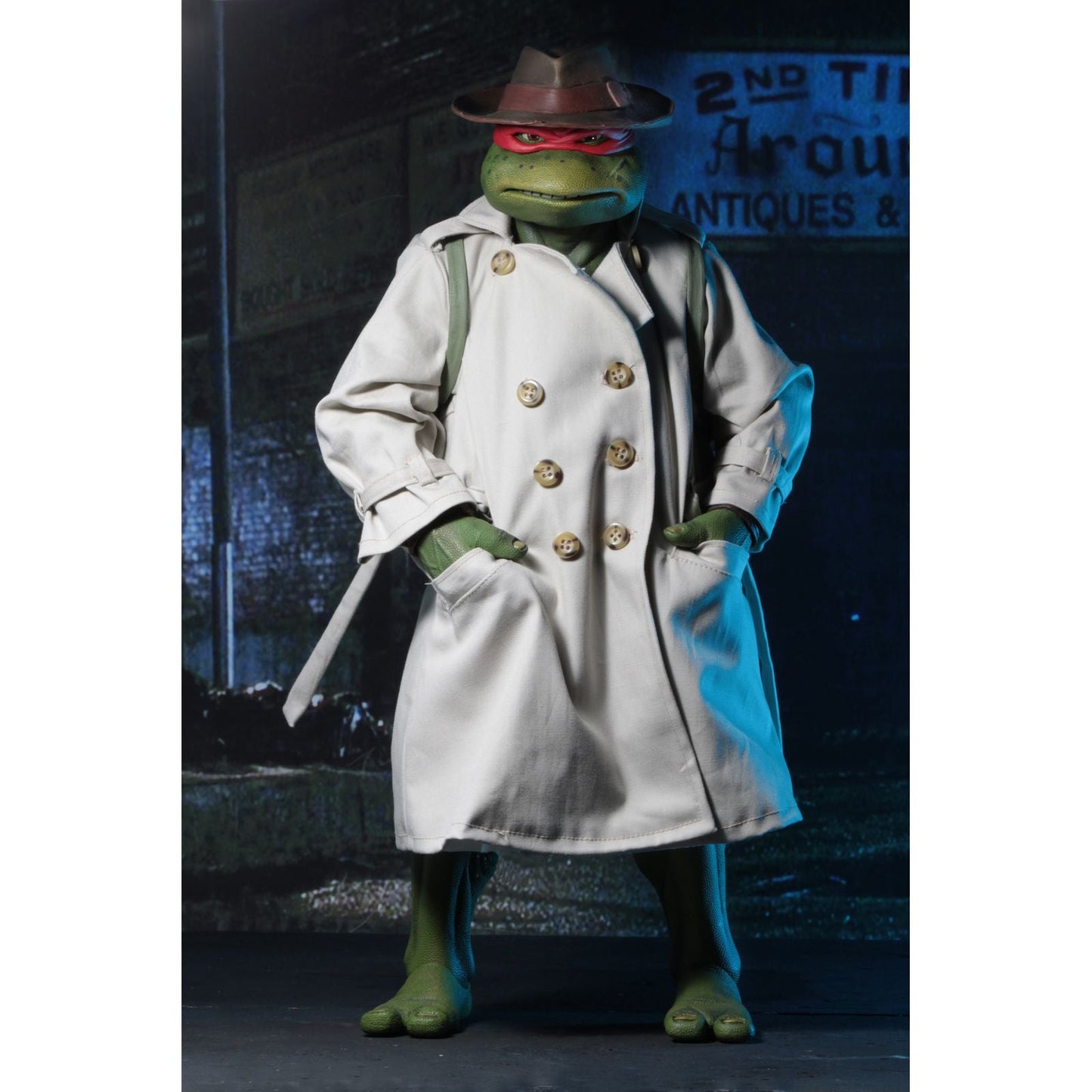 RAPHAEL COSTUMED VERSION SCALE ACTION FIGURA 42 CM TEENAGE MUTANT NINJA TURTLES: 1990 MOVIE RE-RUN