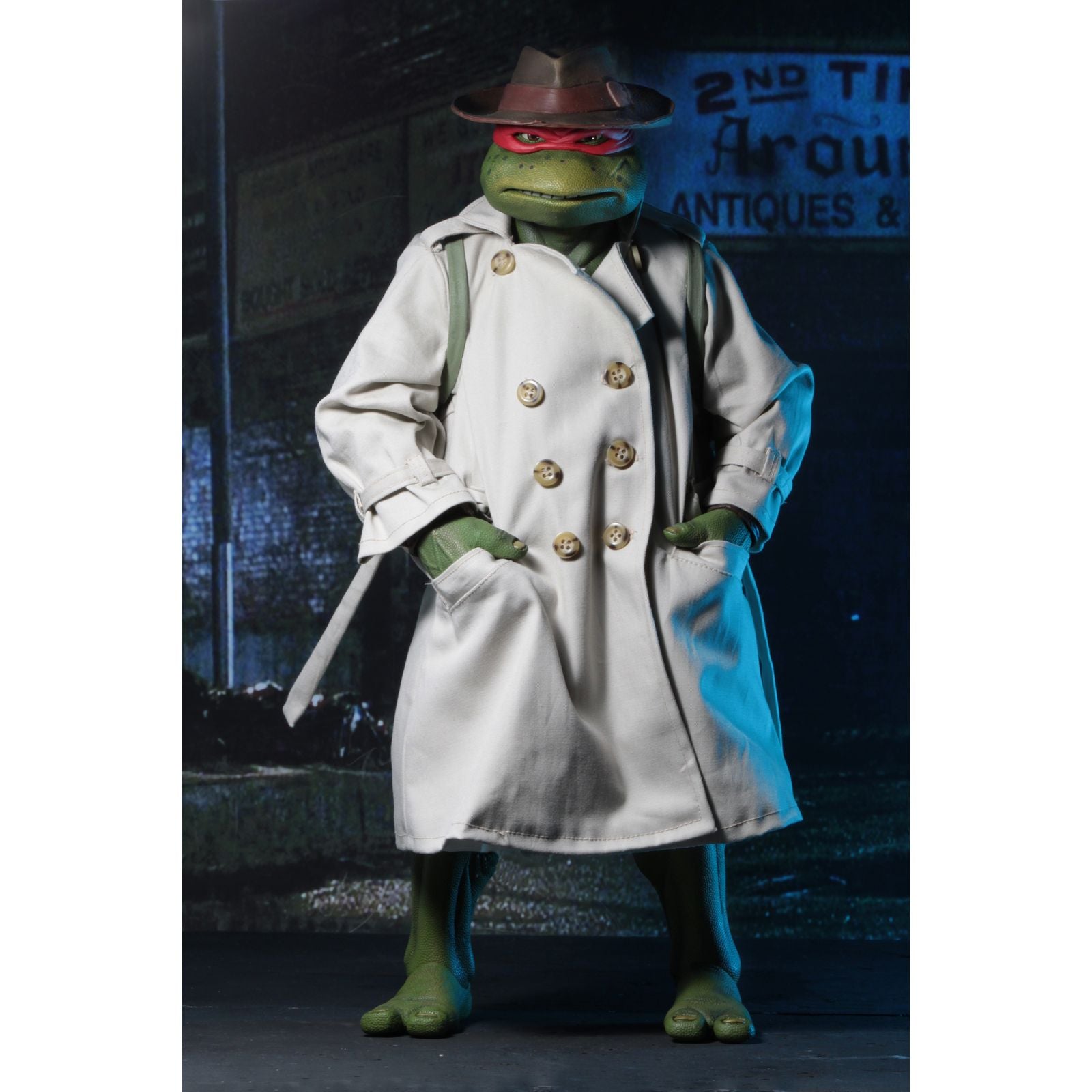 RAPHAEL COSTUMED VERSION SCALE ACTION FIGURA 42 CM TEENAGE MUTANT NINJA TURTLES: 1990 MOVIE RE-RUN