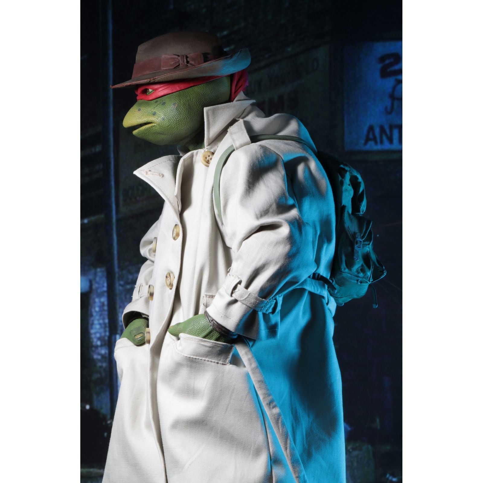 RAPHAEL COSTUMED VERSION SCALE ACTION FIGURA 42 CM TEENAGE MUTANT NINJA TURTLES: 1990 MOVIE RE-RUN