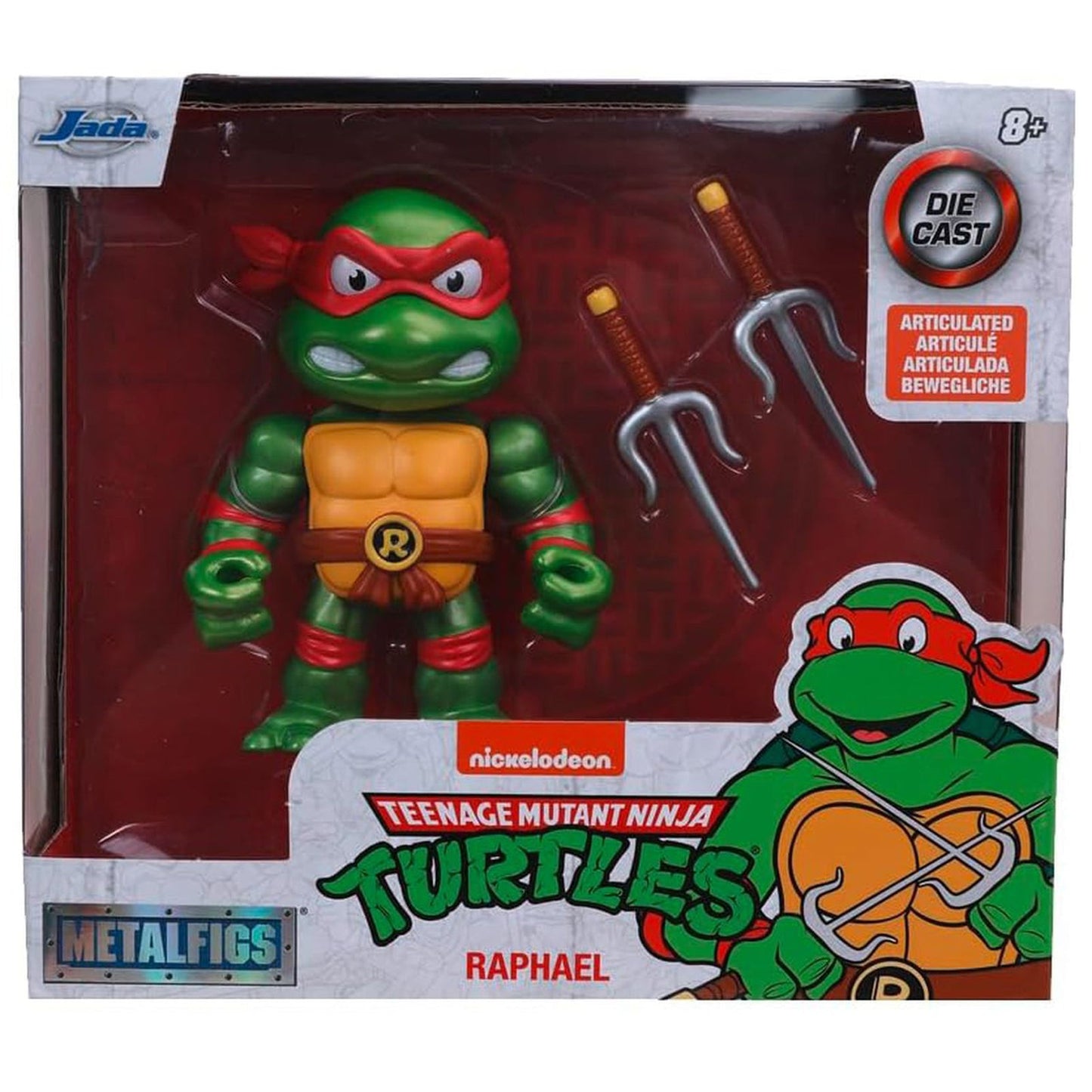 RAPHAEL FIG. 10 CM TEENAGE MUTANT NINJA TURTLES METALFIGS