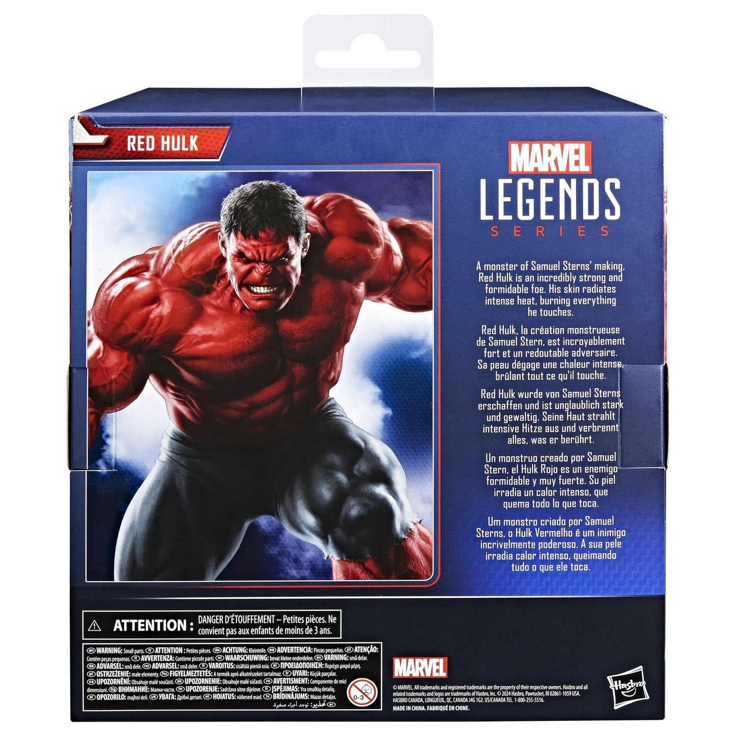 RED HULK FIG. 22,5 CM CAPTAIN AMERICA: BRAVE NEW WORD MARVEL LEGENDS SERIES