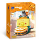 ROBOT VACUUM SET CONSTRUCCION 16,5 CM GARFIELD THE MOVIE FANTASTIC MACHINES SERIES