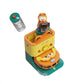 ROBOT VACUUM SET CONSTRUCCION 16,5 CM GARFIELD THE MOVIE FANTASTIC MACHINES SERIES