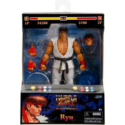 RYU FIGURA 15 CM ULTRA STREET FIGHTER II: THE FINAL CHALLENGERS