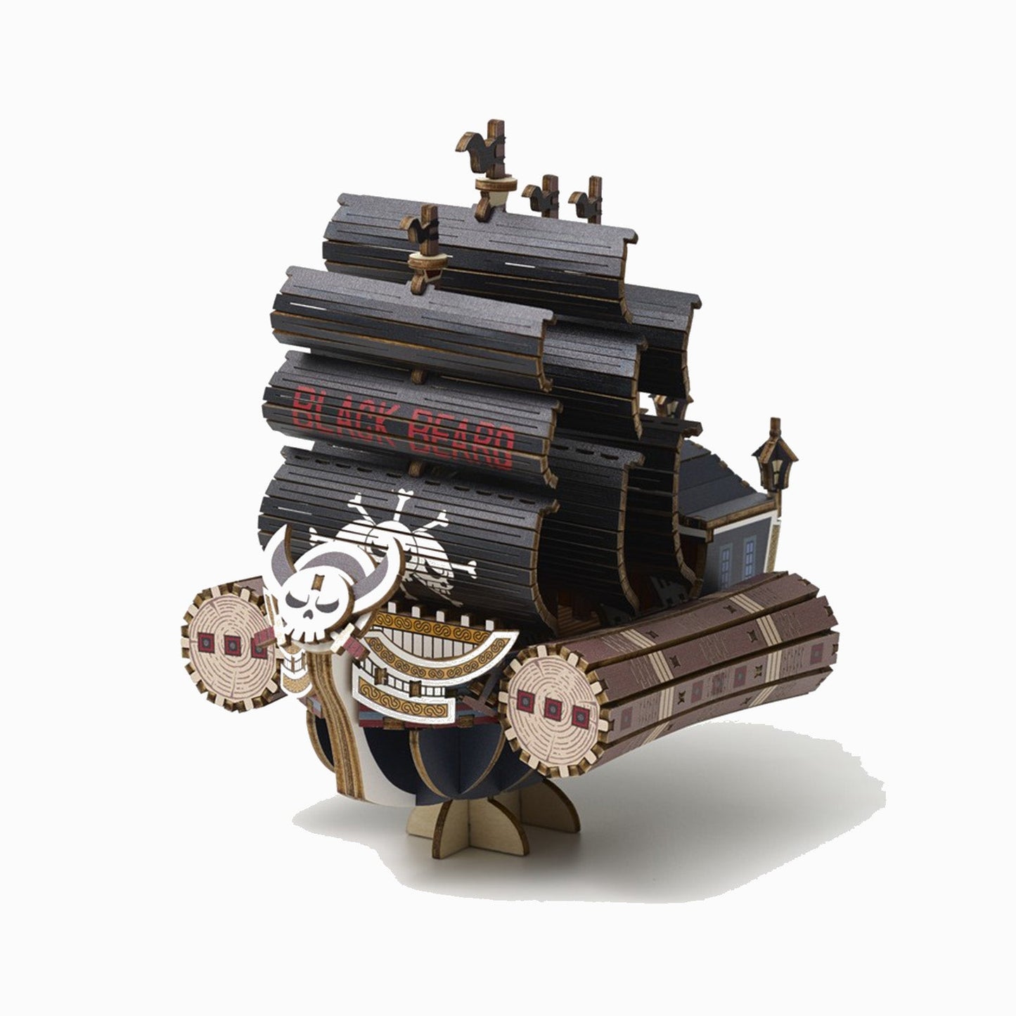 SABER OF XEBEC SET MONTAJE 14 CM ONE PIECE WA-GU-MI WOODEN ART