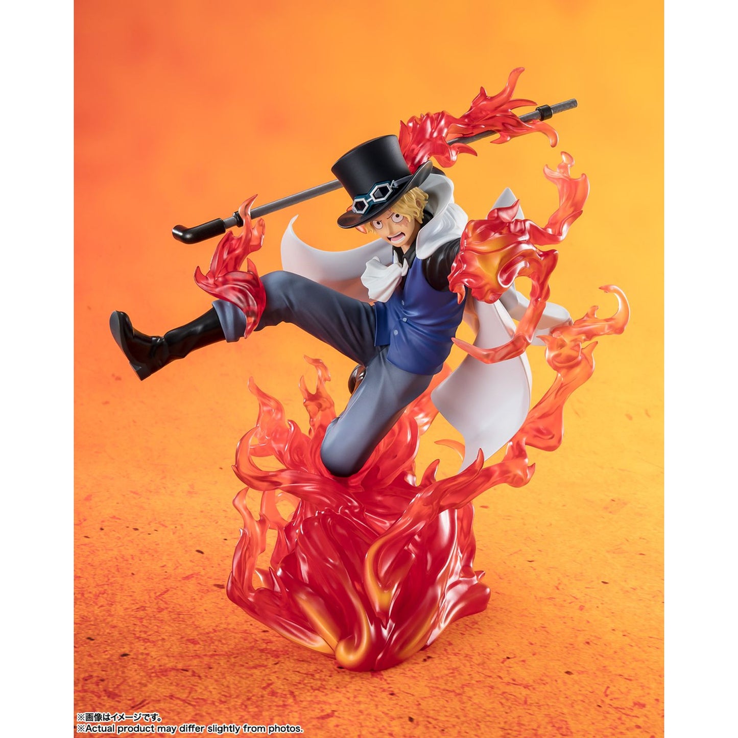 SABO FIRE FIST ROOK CHECK VER. EXTRA BATTLE FIG. 19 CM ONE PIECE FIGUARTS ZERO