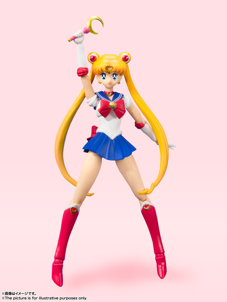 SAILOR MOON -ANIMATION COLOR EDITION- FIG. 14 CM PRETTY GUARDIAN SAILOR MOON SH FIGUARTS RE-RUN