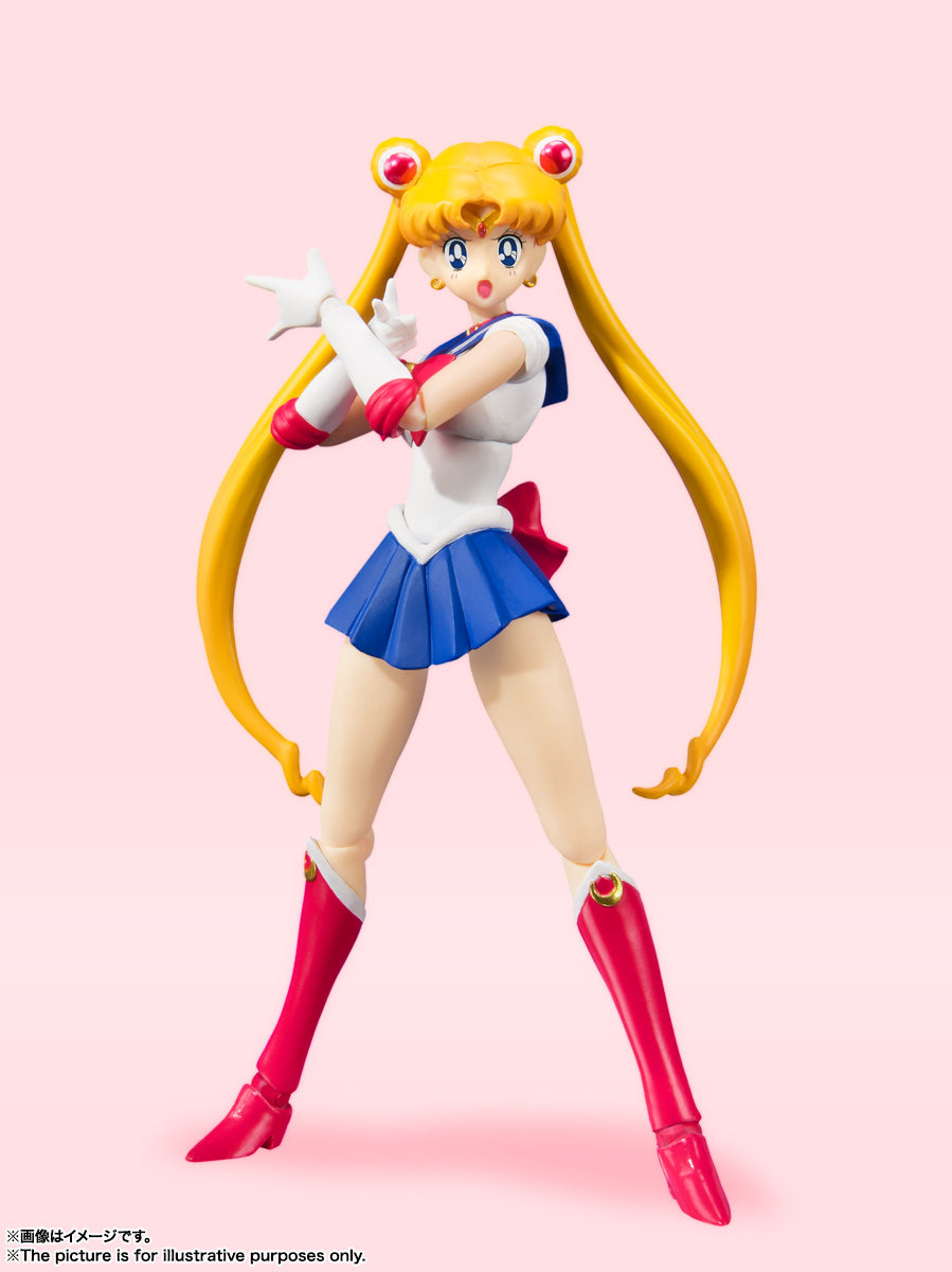 SAILOR MOON -ANIMATION COLOR EDITION- FIG. 14 CM PRETTY GUARDIAN SAILOR MOON SH FIGUARTS RE-RUN