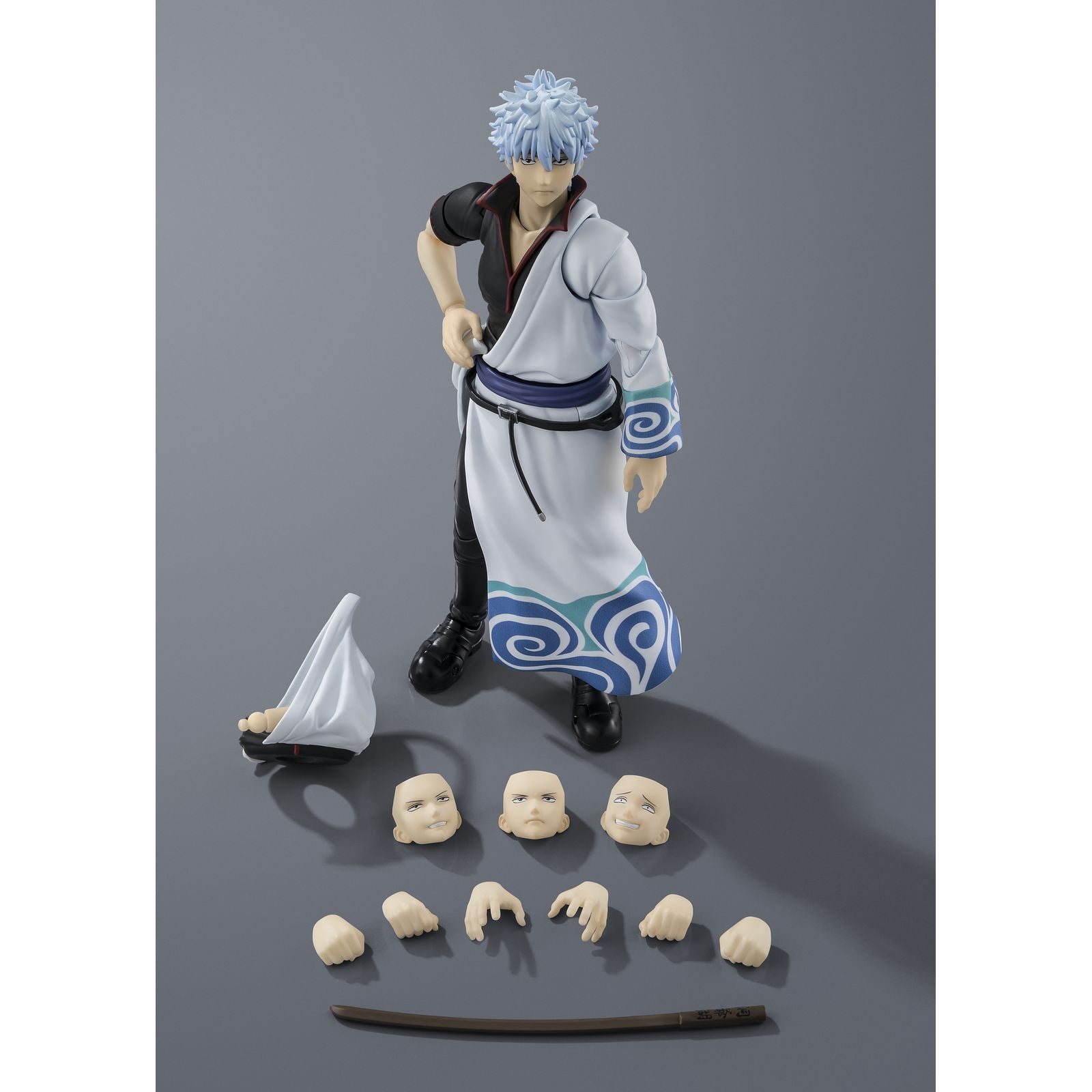 SAKATA GINTOKI FIGURA 14,5 CM GINTAMA SH FIGUARTS