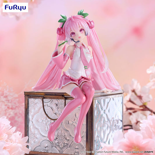 SAKURA MIKU 2024 PEARL COLOR VER. FIG. 15 CM HATSUNE MIKU NOODLE STOPPER