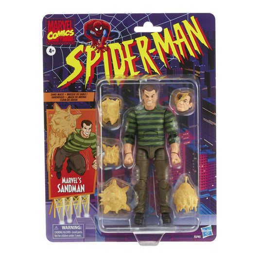 SANDMAN FIGURA 15 CM SPIDER-MAN MARVEL LEGENDS RETRO SERIES RE-RUN