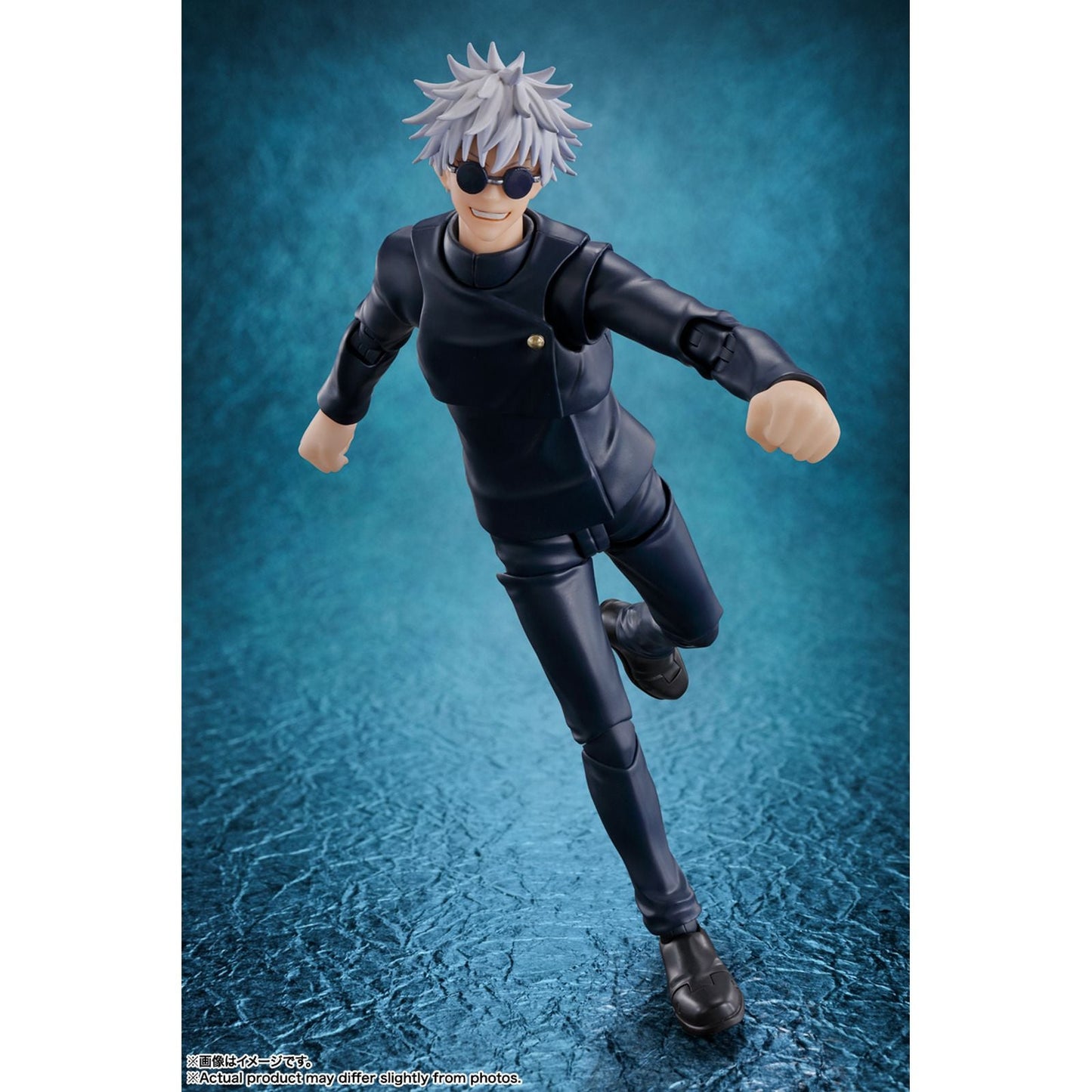 SATORU GOJO JUJUTSU TECHNICAL HIGH SCHOOL VER. FIG. 16 CM JUJUTSU KAISEN SH FIGUARTS RE-RUN