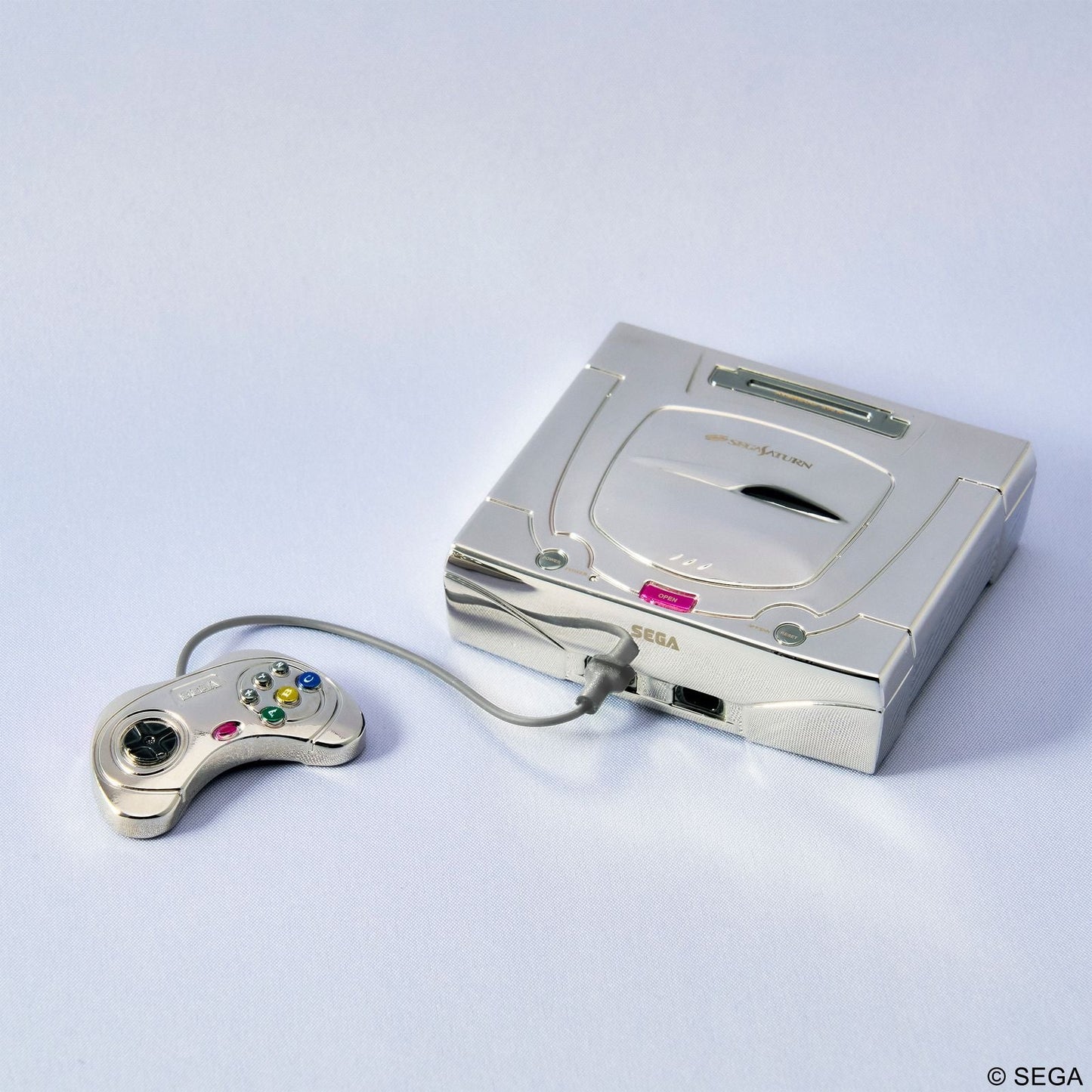 SATURN WHITE VER. REPLICA 5,5 CM SEGA HARDWARE SERIES BRIGHT ARTS GALLERY