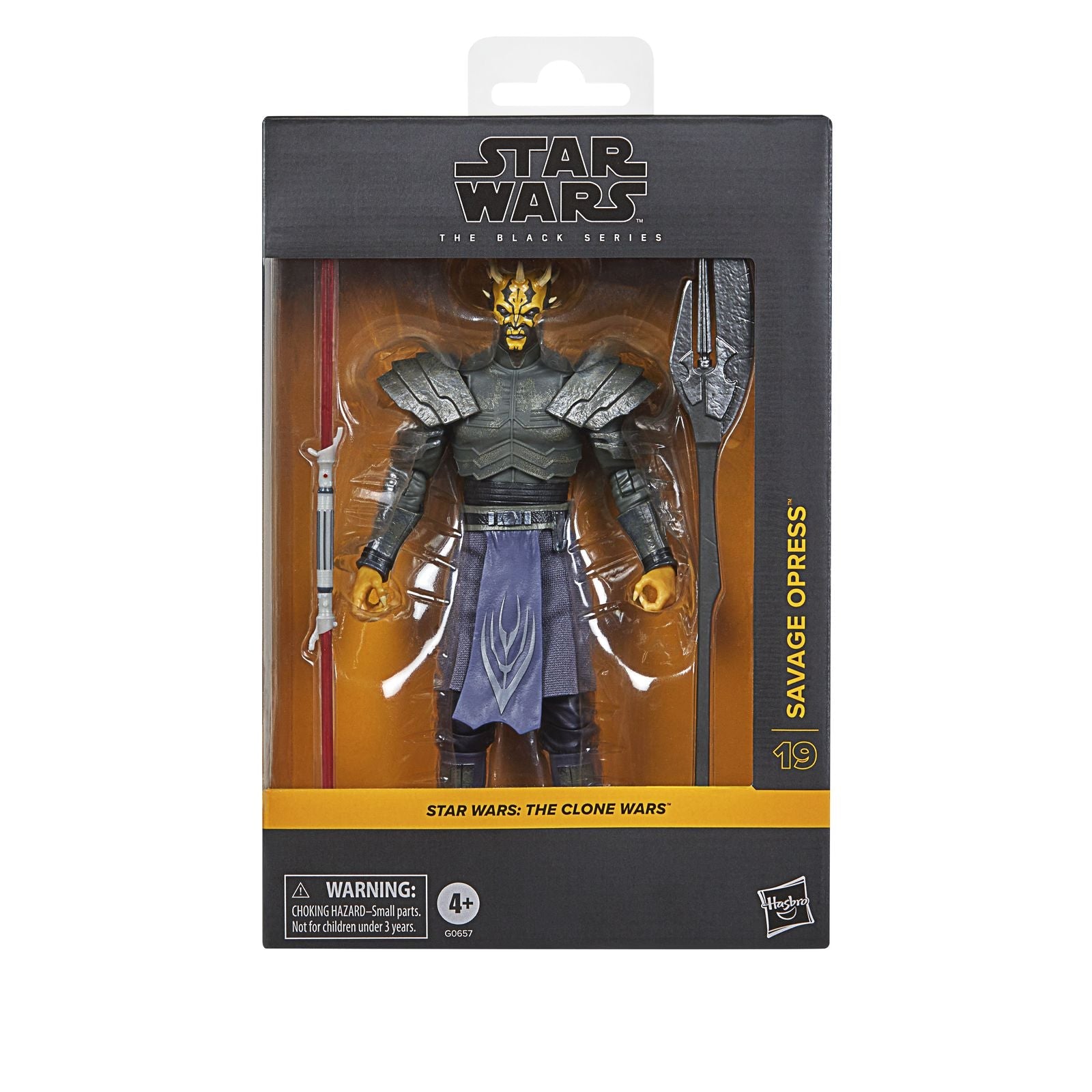 SAVAGE OPRESS FIG. 15 CM STAR WARS: THE CLONE WARS THE BLACK SERIES