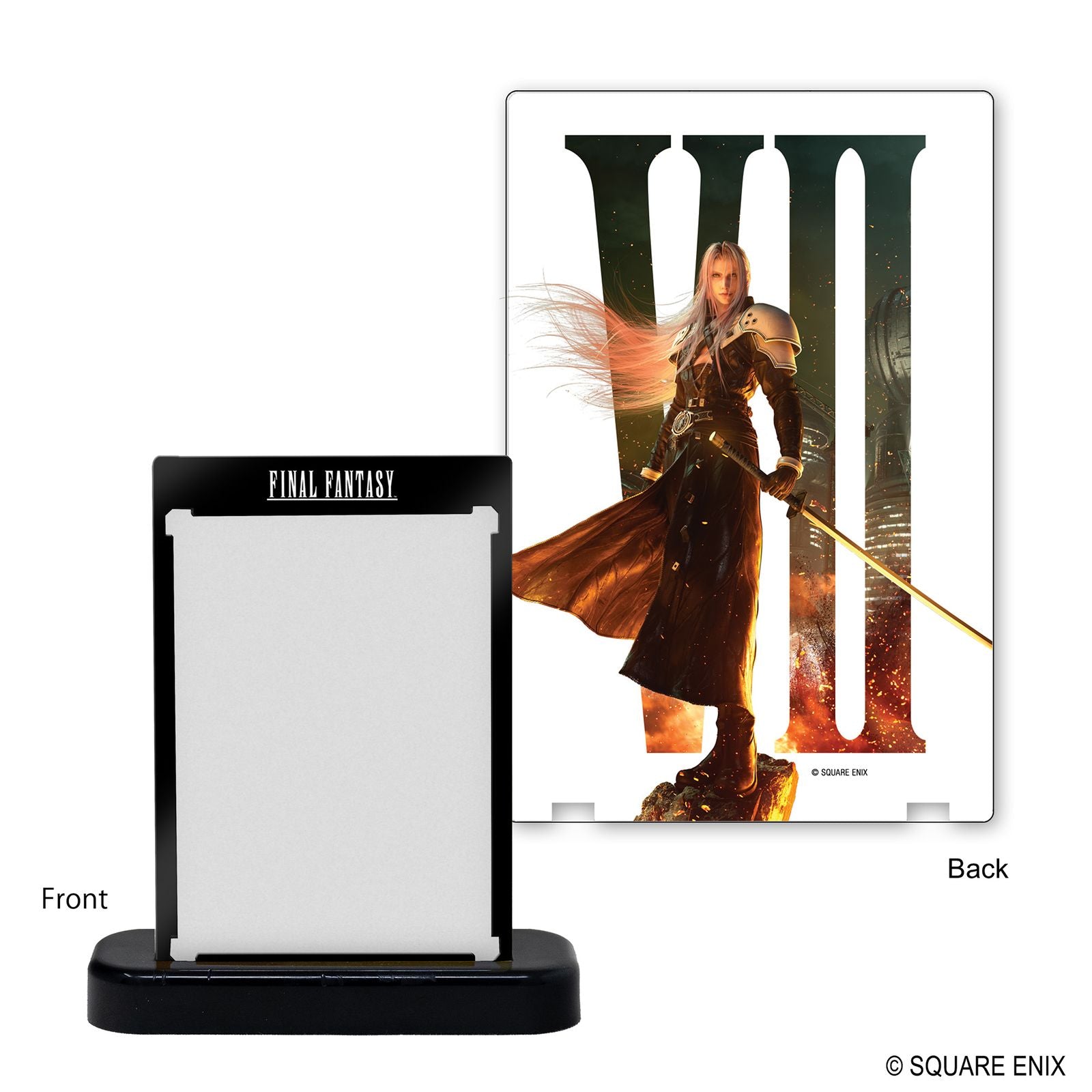 SEPHIROTH SOPORTE PARA CARTAS 11 CM FINAL FANTASY VII ONE-TOUCH EDGE 
