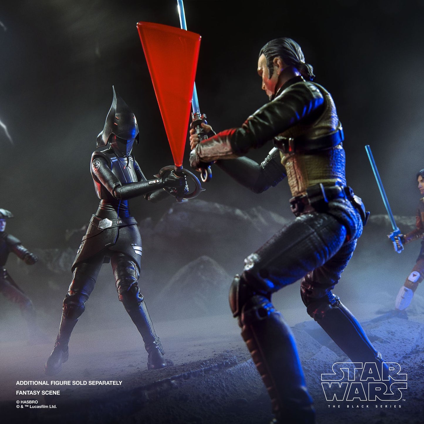 HASBRO - STAR WARS - SEVENTH SISTER INQUISITOR FIGURA 15 CM STAR WARS: REBELS THE BLACK SERIES