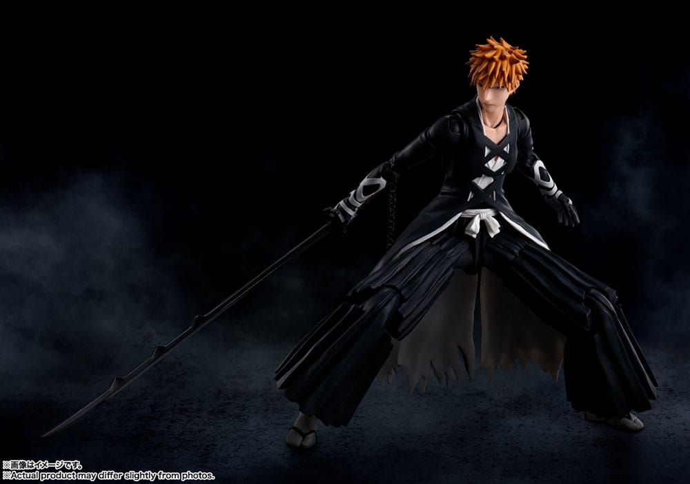 SH FIGUARTS BLEACH 1K YEAR BLOOD WAR ICHIGO KUROSAKI BANKAI TENSAZANGETSU