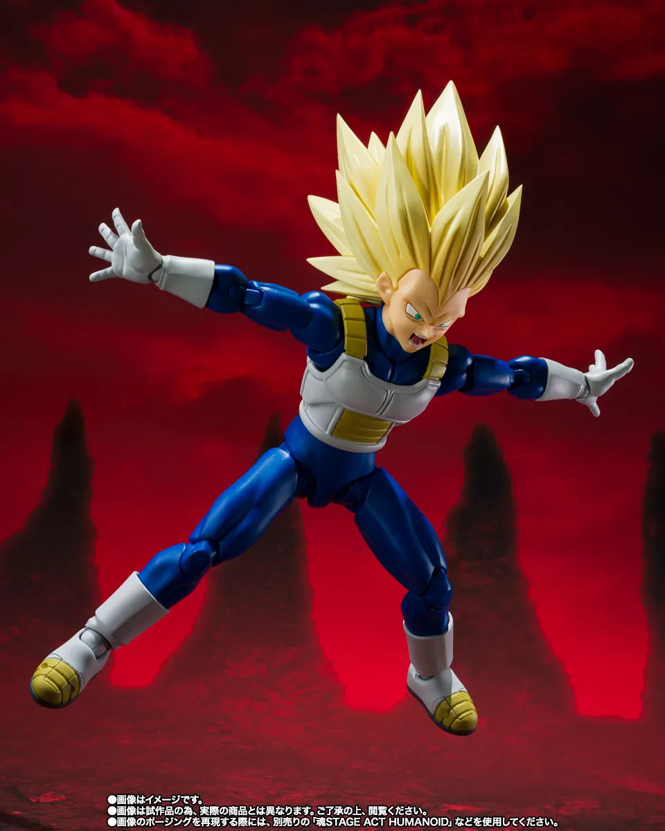 SH FIGUARTS DRAGON BALL DAIMA SUPER SAIYAN 3 VEGETA
