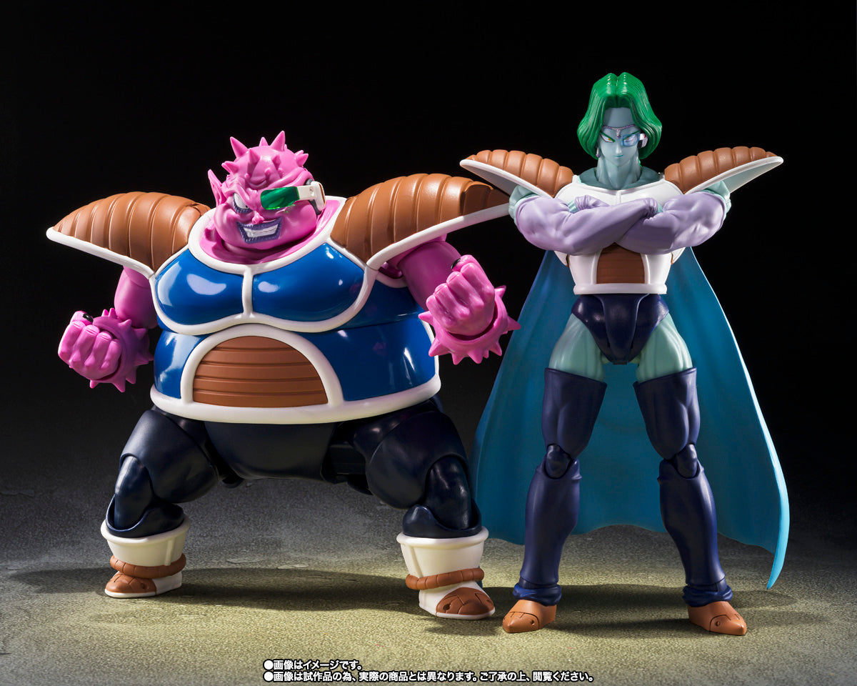 SH FIGUARTS DRAGON BALL Z DODORIA & ZARBON THE FATHER OF GOKU