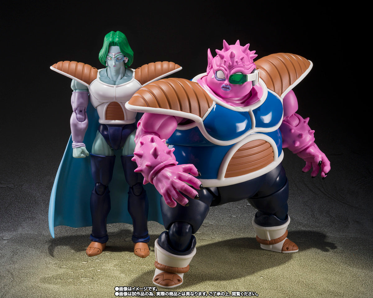 SH FIGUARTS DRAGON BALL Z DODORIA & ZARBON THE FATHER OF GOKU