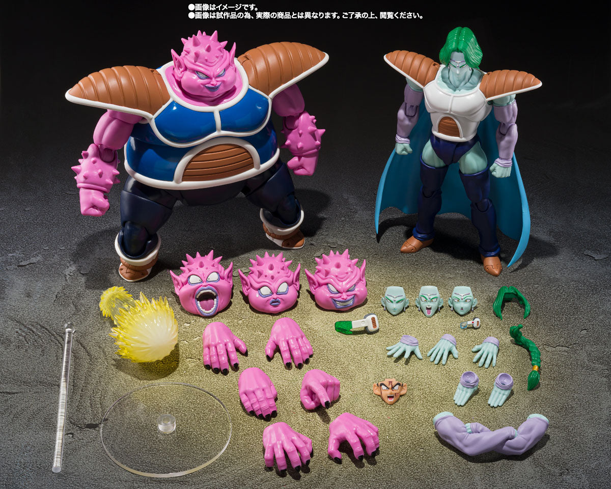 SH FIGUARTS DRAGON BALL Z DODORIA & ZARBON THE FATHER OF GOKU