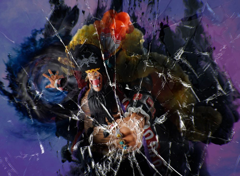 SH FIGUARTS ONE PIECE MARSHALL D. TEACH FOUR EMPERORS