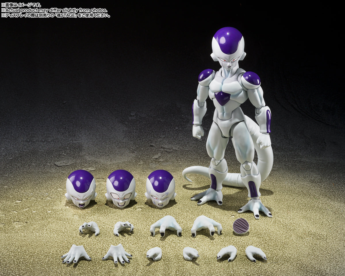 SH Figuarts Dragon Ball Z Frieza 4th Form Universe Bottomless Power