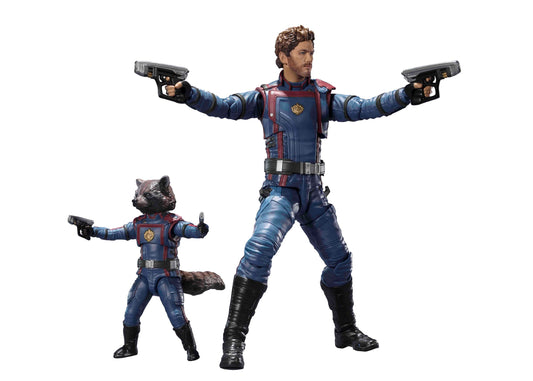 SH Figuarts Marvel Guardians of the Galaxy 3 Star Lord & Rocket Raccoon