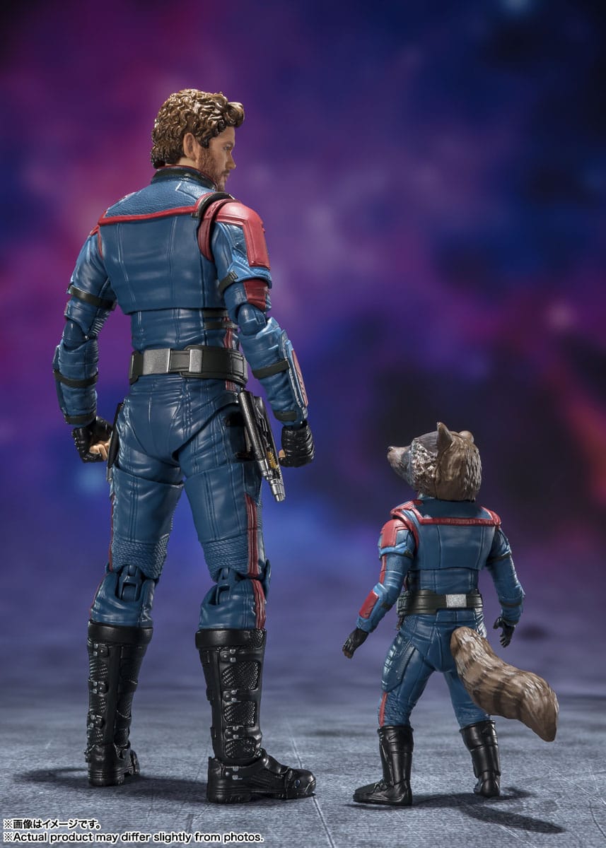 SH Figuarts Marvel Guardians of the Galaxy 3 Star Lord & Rocket Raccoon