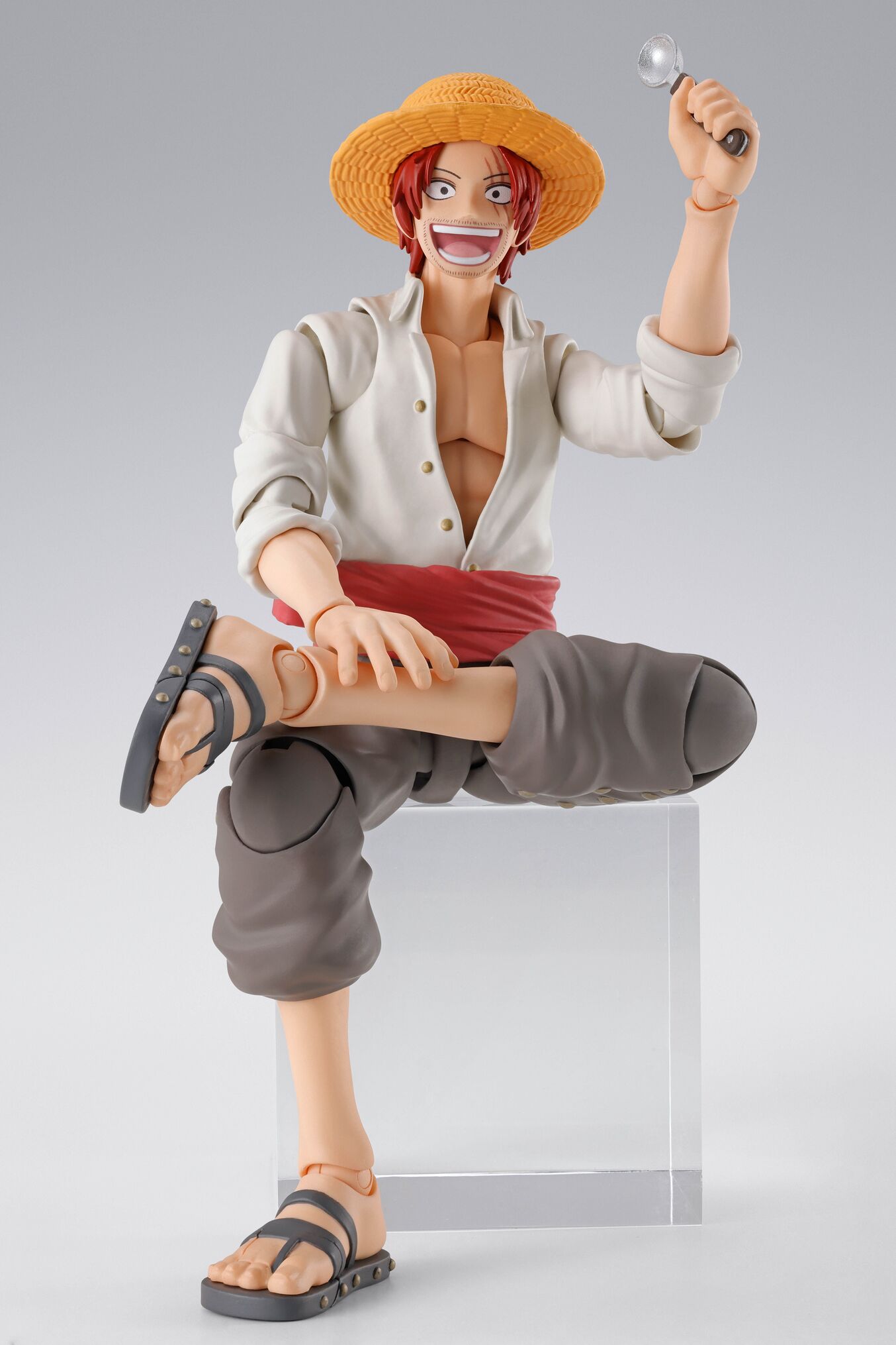 SHANKS & MONKEY D. LUFFY CHILDHOOD VER. FIG. 16,5 / 10 CM ONE PIECE SH FIGUARTS PREMIUM BANDAI