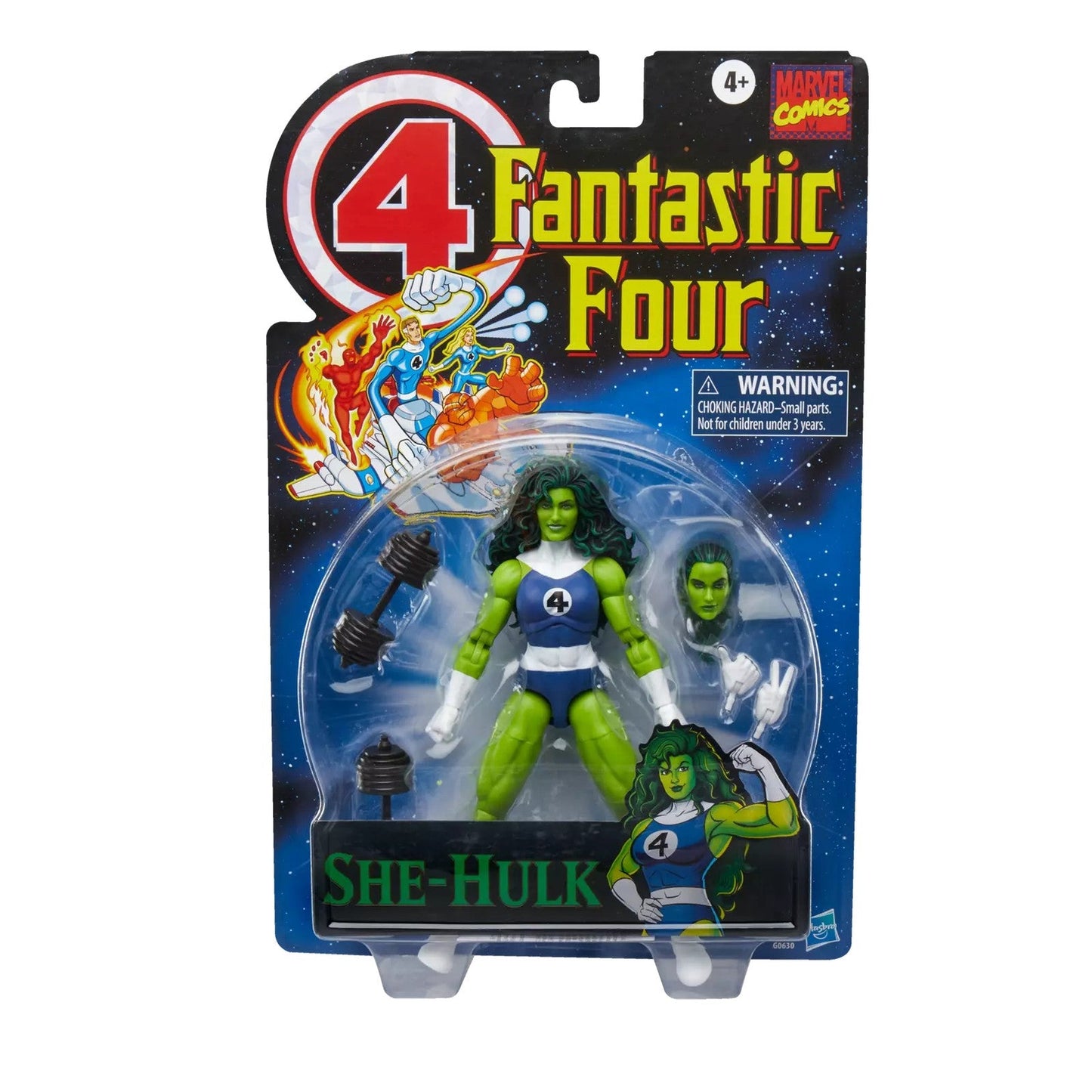 SHE-HULK FIGURA 15 CM FANTASTIC 4 MARVEL LEGENDS SERIES