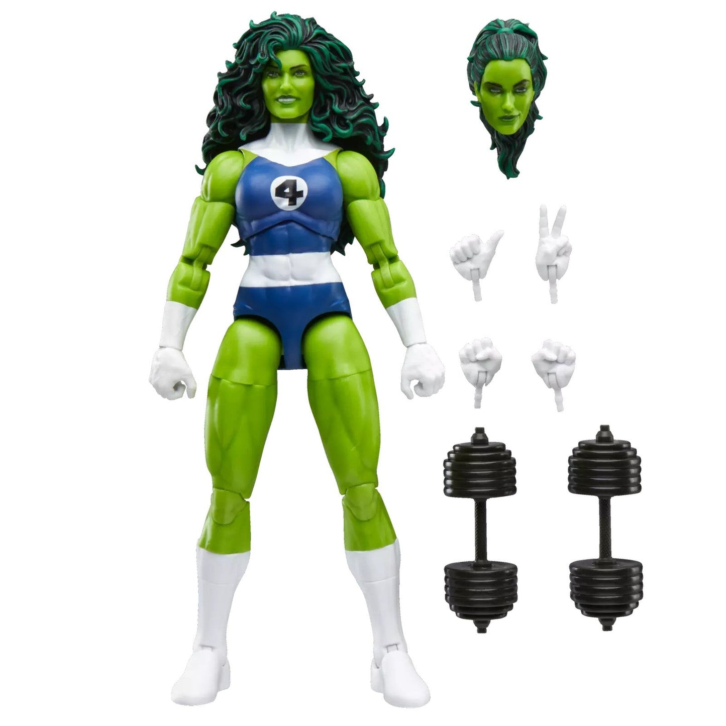 SHE-HULK FIGURA 15 CM FANTASTIC 4 MARVEL LEGENDS SERIES