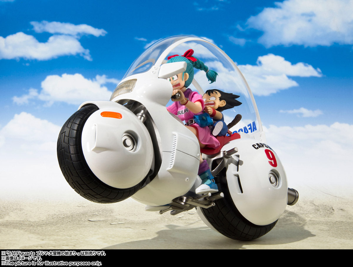 SH FIGUARTS DRAGON BALL BULMA´S MOTORCYCLE HOIPOI CAPSULE 9 REPLICA - Z POP Toys