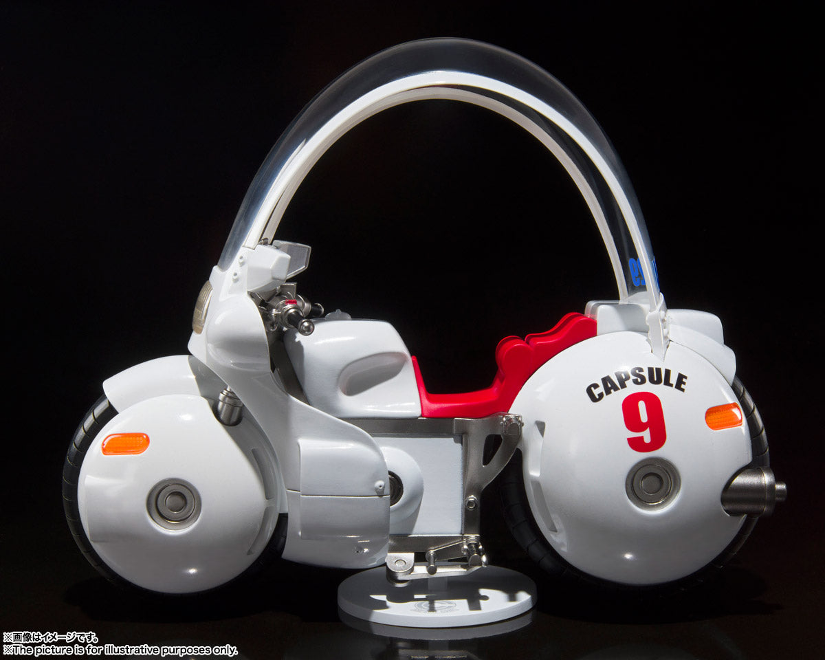 SH FIGUARTS DRAGON BALL BULMA´S MOTORCYCLE HOIPOI CAPSULE 9 REPLICA - Z POP Toys