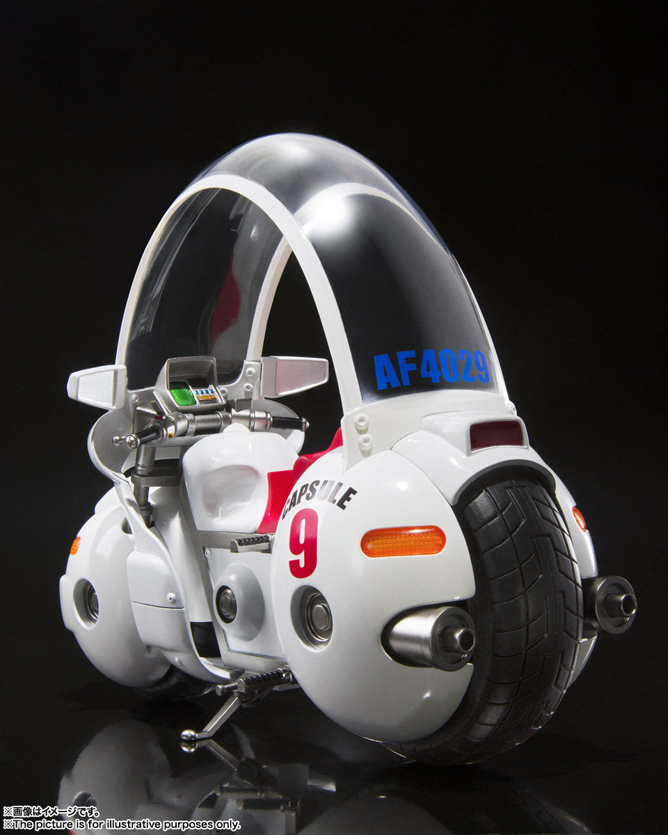 SH FIGUARTS DRAGON BALL BULMA´S MOTORCYCLE HOIPOI CAPSULE 9 REPLICA - Z POP Toys