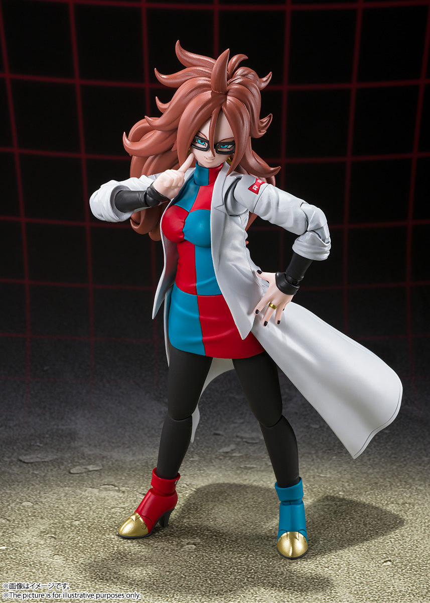 SH FIGUARTS DRAGON BALL FIGHTER Z A-21 ANDROID 21 LAB COAT VER.