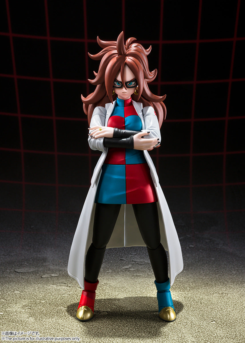 SH FIGUARTS DRAGON BALL FIGHTER Z A-21 ANDROID 21 LAB COAT VER.