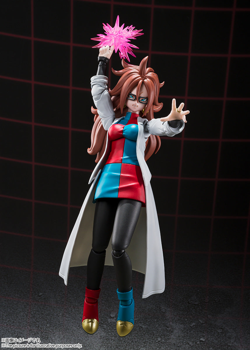 SH FIGUARTS DRAGON BALL FIGHTER Z A-21 ANDROID 21 LAB COAT VER.