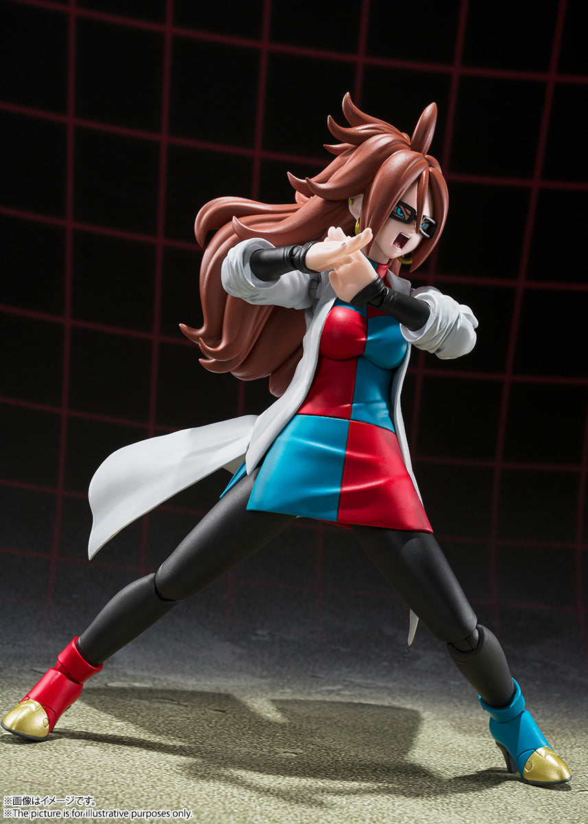 SH FIGUARTS DRAGON BALL FIGHTER Z A-21 ANDROID 21 LAB COAT VER.