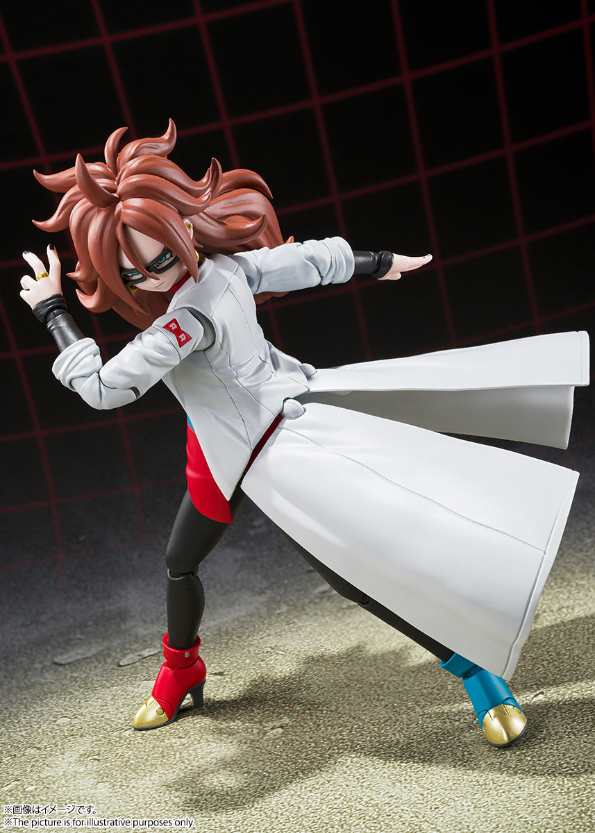 SH FIGUARTS DRAGON BALL FIGHTER Z A-21 ANDROID 21 LAB COAT VER.