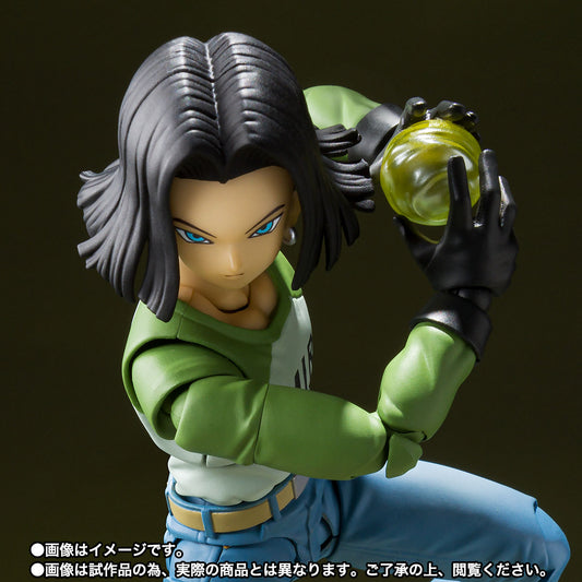 SH FIGUARTS DRAGON BALL SUPER A-17 ANDROID 17 UNIVERSE SURVIVAL SAGA