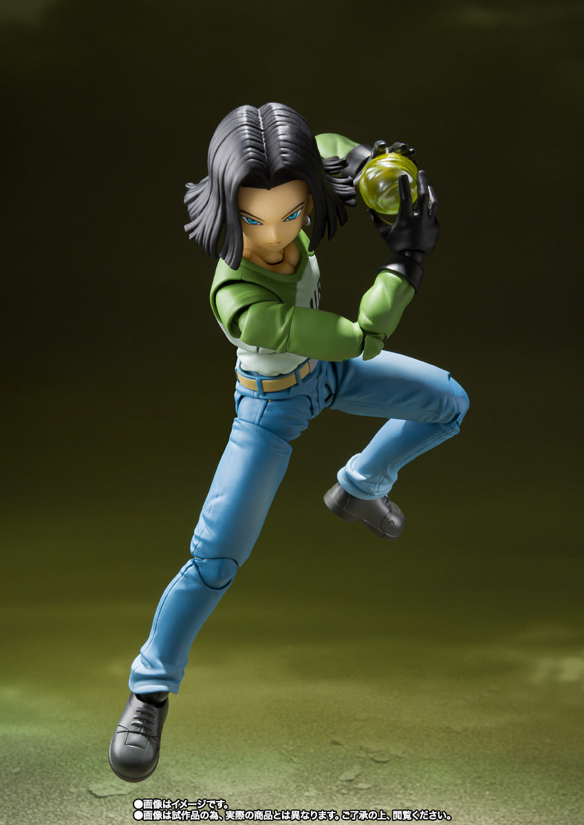 SH FIGUARTS DRAGON BALL SUPER A-17 ANDROID 17 UNIVERSE SURVIVAL SAGA - Z POP Toys