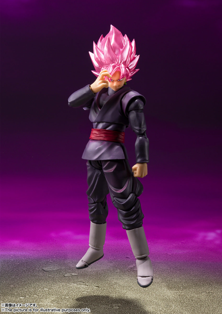 SH FIGUARTS DRAGON BALL SUPER GOKU BLACK SUPER SAIYAN ROSE SUPER RE-RUN