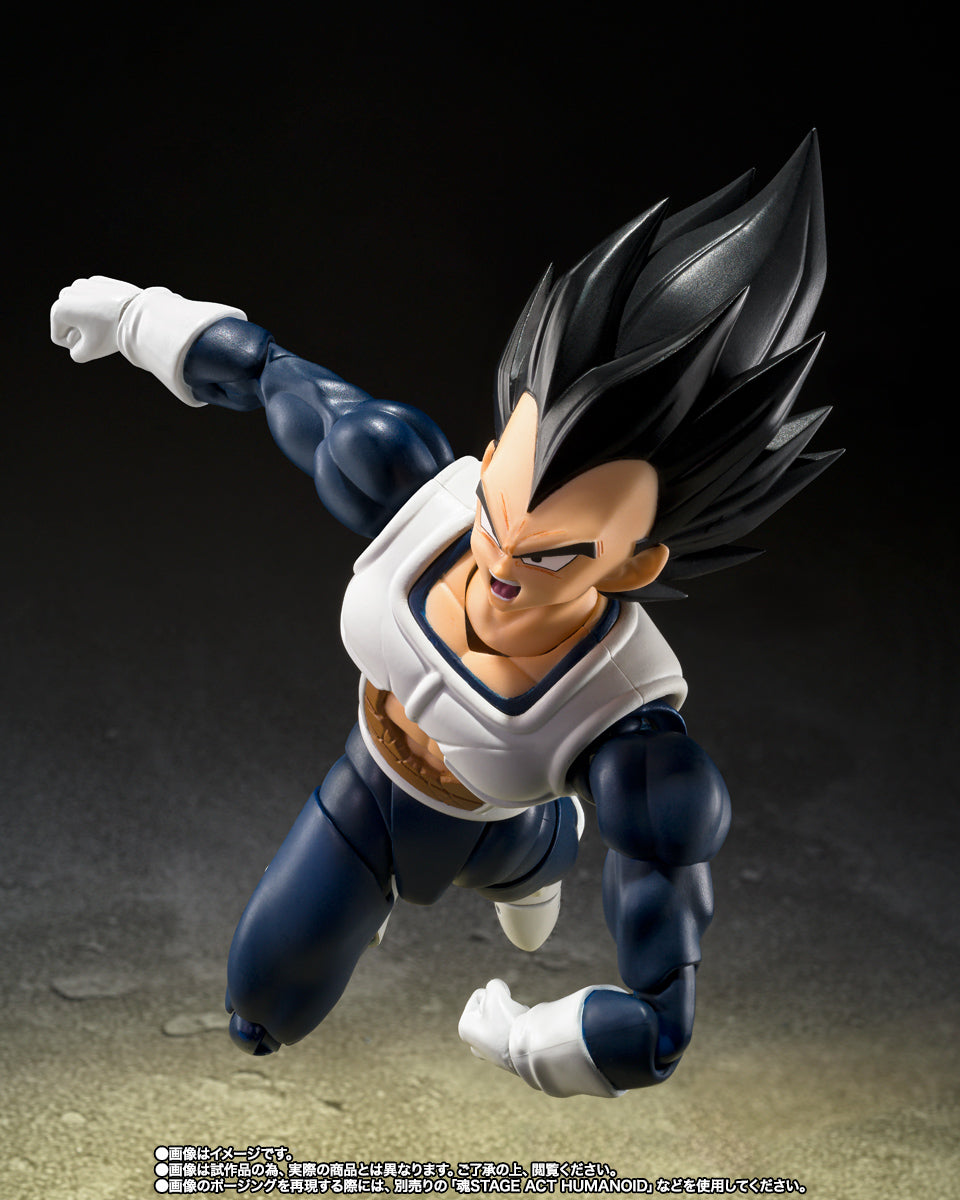 SH FIGUARTS DRAGON BALL Z VEGETA OLD BATTLE CLOTHES