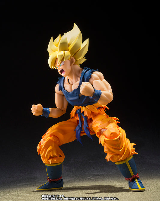 SH FIGUARTS DRAGON BALL Z SON GOKU SUPER SAIYAN FIGHTER RAGE